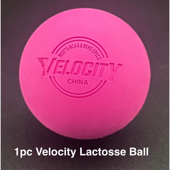1 Velocity Lacrosse Ball PINK - Picture 1 of 1
